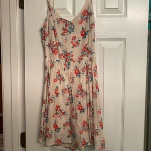 Floral patterned dress